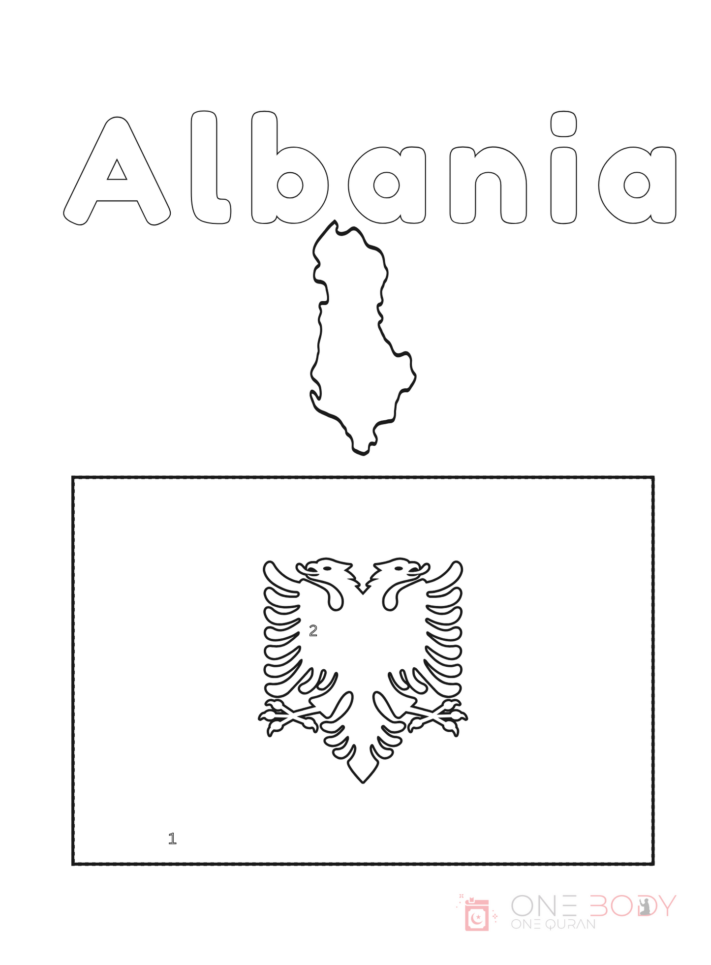 Flags of the World Color By numbers Part 4 Europe