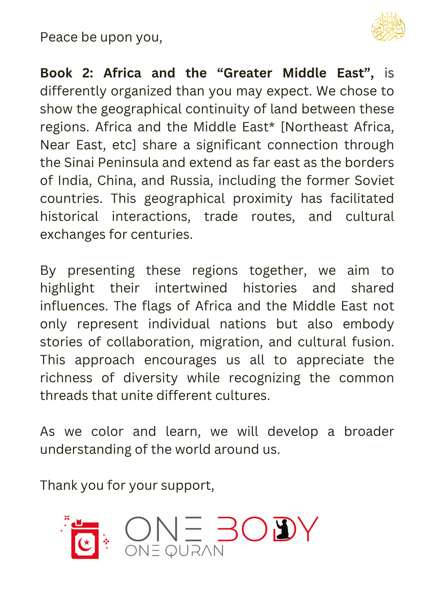 Flags of the World Color By Numbers Part 2 Africa and the Greater Middle East