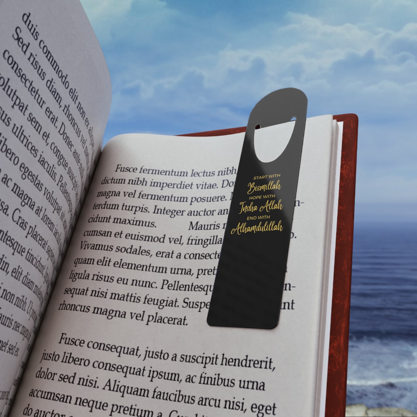 Islamic Reminder Bookmark, Quranic Verse Page Marker, Ramadan Gift, Eid Present, Islamic Book Accessory, Muslim Journal Add-On