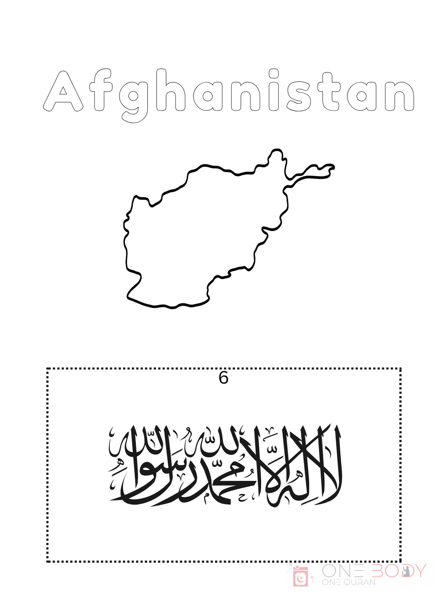 Flags of the World Color By Numbers Part 2 Africa and the Greater Middle East