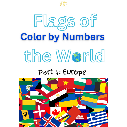 Flags of the World Color By numbers Part 4 Europe